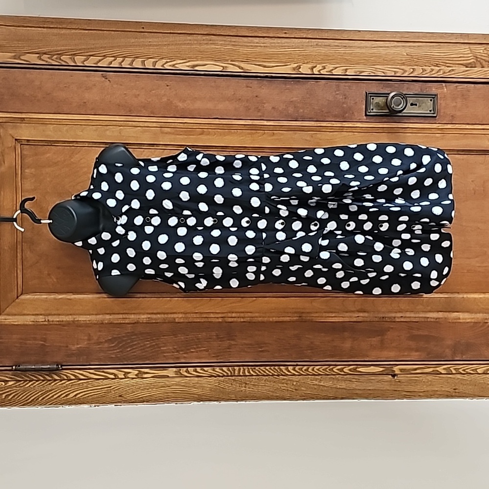 Michael Kors Black Polka dot dress